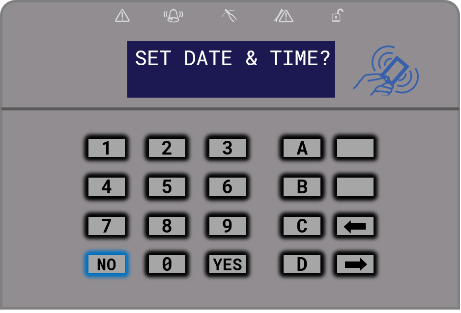 Cycle through the menu until your reach `EDIT USERS?`